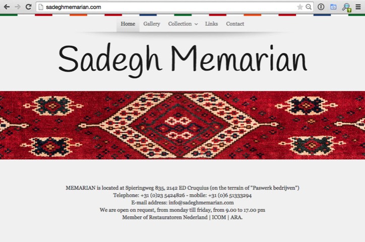 Homepage sadeghmemarian.com